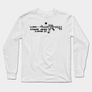 Come and Take It - Distressed Long Sleeve T-Shirt